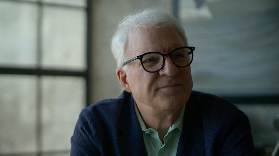 Steve! traces Steve Martin’s career from 1970s stand-up to his recent collaborations with Martin Short and the popular Only Murders in the Building.