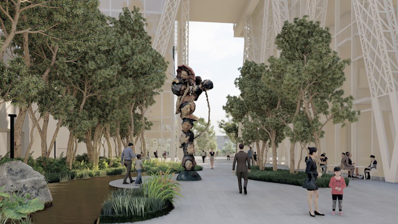 Indigenous artists snubbed for $700,000 Powerhouse Parramatta ‘welcome’ sculpture