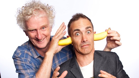 Bestselling children's book author Andy Griffiths, right, and illustrator Terry Denton have ridden the growth of their category.