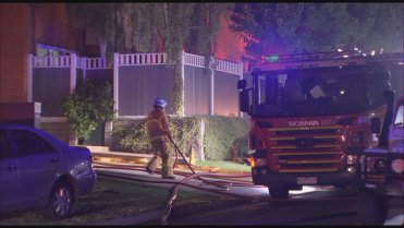 Police investigators have been told the blaze started at the Tulloch Grove property just after 1.40am.