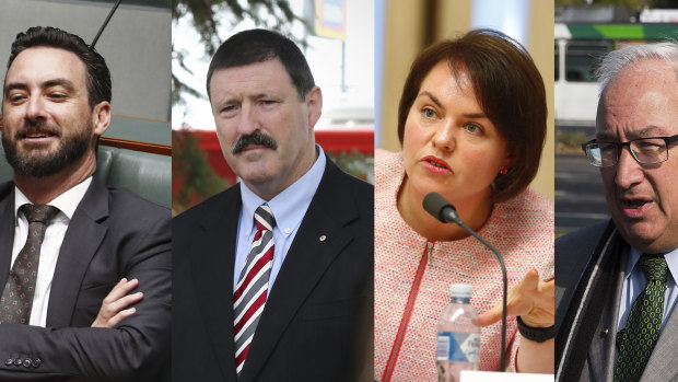 Labor MPs Tim Hammond, Mike Kelly, Kimberley Kitching and Michael Danby.
