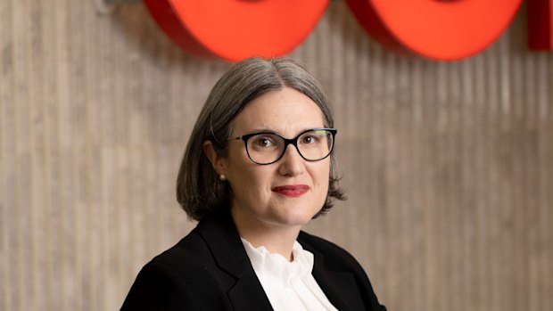 Coles chief executive Leah Weckert.