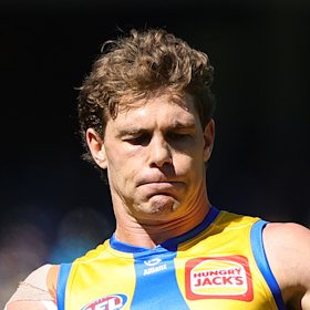 West Coast Eagle midfielder Deven Robertson.