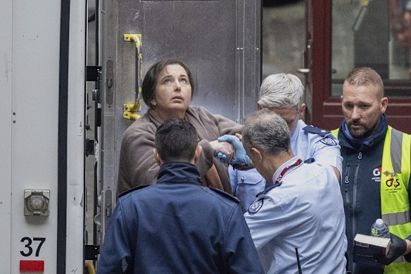 Erin Patterson arrives at Supreme Court of Victoria in August.