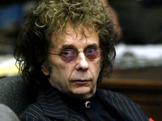 Phil Spector during a court hearing in  2004.