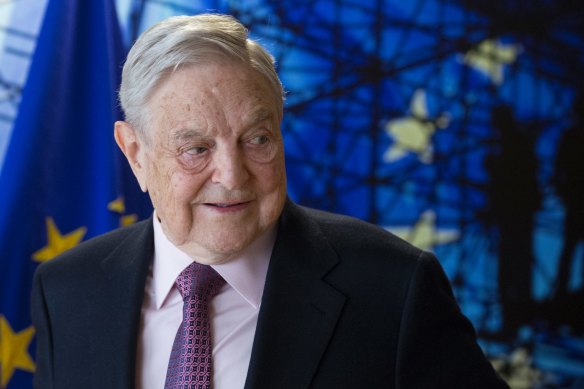Billionaire George Soros is known as a major supporter of liberal causes.