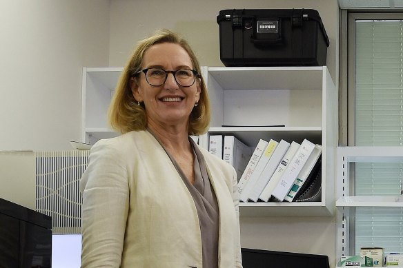 Professor Kristine Macartney says some children are arriving at hospitals with secondary infections after contracting influenza B.