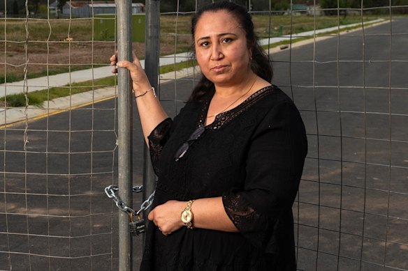 Madhuri Bakshi has paid her deposit and waited almost four years for her land to be handed over.