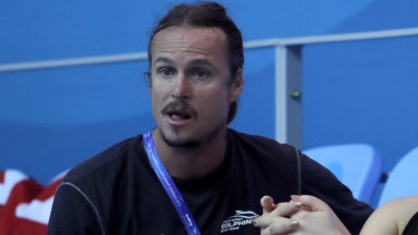 Australian swimming coach Dean Boxall.
