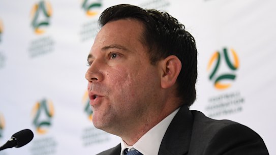 Football Federation CEO James Johnson.