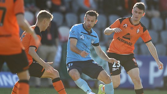 Kosta Barbarouses opened the scoring for the Sky Blues.