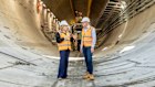 Prime Minister Anthony Albanese and Premier Jacinta Allan at the North East Link project in June 2025.
