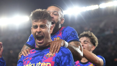 Gerard Pique and Barcelona could be playing in Sydney in May.