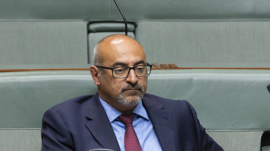 Peter Khalil MP is the Labor chair of the parliamentary joint committee looking at banning the Nazi salute