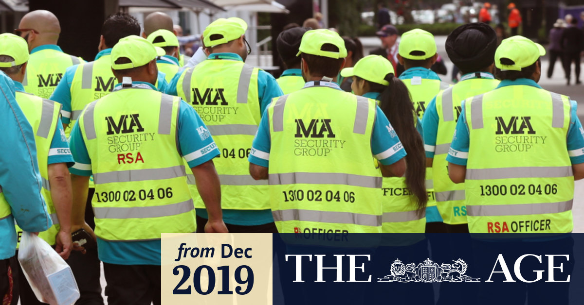 Security Company Ma Services Group Guarding Major Melbourne