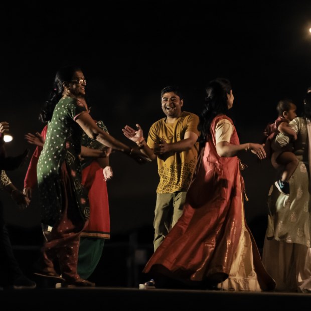 Members of Phantom Street in Nirimba Fields celebrate ahead of Diwali. The majority of residents on Phantom street participate each year for the festival, throwing street parties and holding a friendly competition on who has the best lights.