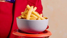 Virgin Australia is launching hot chips on flights.