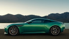 The new Aston Martin DB12: its V8 enables the big coupe to charge from rest to 100km/h in 3.6 seconds. 