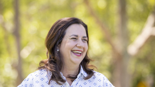 Premier Annastacia Palaszczuk says Victorians could be allowed to visit Queensland by Christmas,