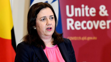 Queensland Premier Annastacia Palaszczuk is campaigning on tough border controls leading up to the state election.