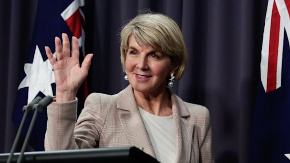 A “women problem” ... former Liberal deputy leader Julie Bishop.