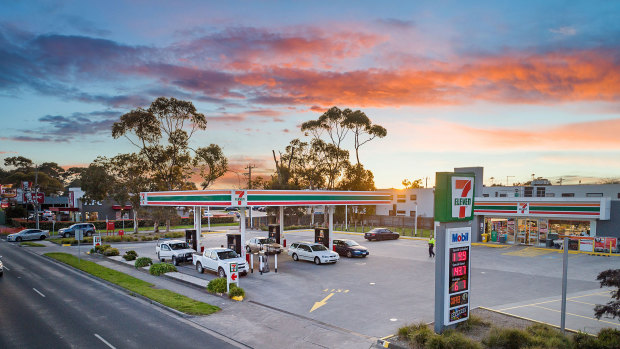 A 7-Eleven site at Mornington, Victoria.