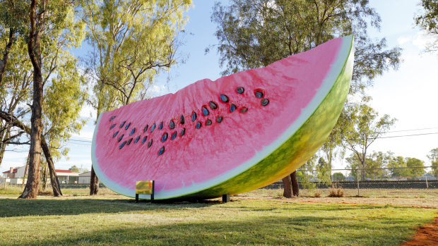 The Big Melon at Chinchilla is Australia's newest "big thing".