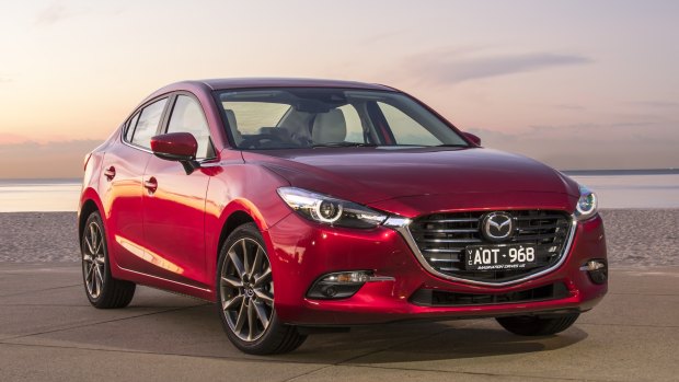 The Mazda3 was Canberra's best-selling car in a slow first quarter for the industry.
