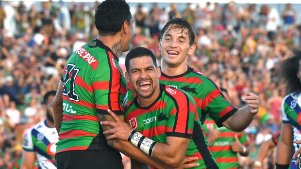 Day to remember:  Cody Walker scored four tries against the Warriors last weekend.