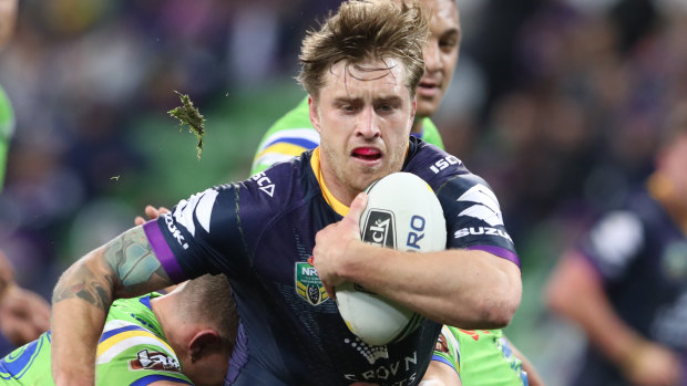 "I guess playing with such a successful club as Melbourne it makes my job easier, I love it": Cameron Munster.