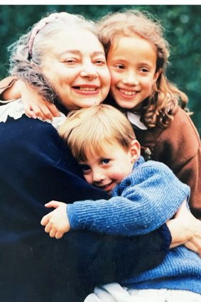 Mirka, Fred and Lily Mora.
