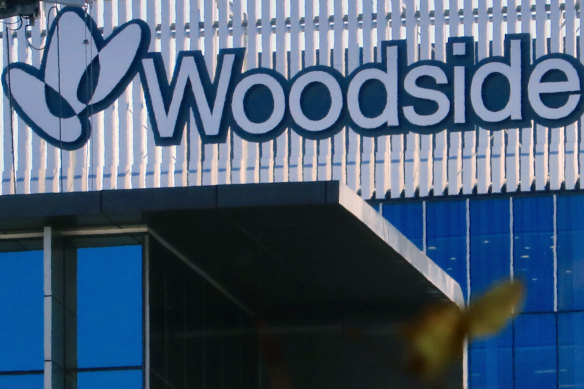 Companies such as Woodside and BHP rose sharply.