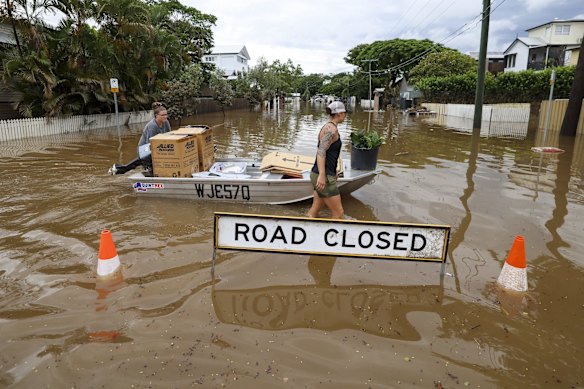 Much of the south-east flooded in early 2022. 