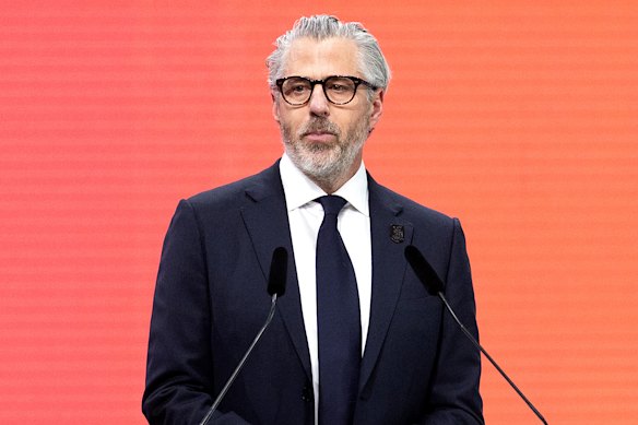 Casey Wasserman이 지난주 밀라노에서 연설했습니다.