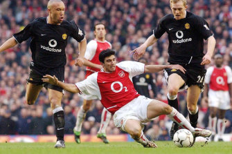 Jose Antonio Reyes playing for Arsenal in 2004.