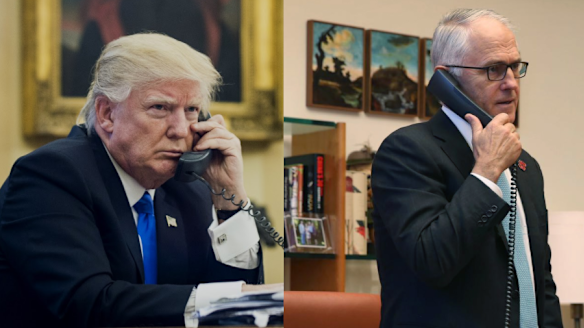Donald Trump and Malcolm Turnbull had a "most unpleasant call" in January 2017, days after the President's inauguration. 