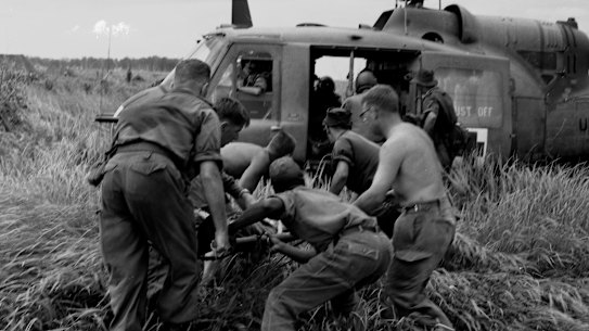 Australian Troops in June 1965.