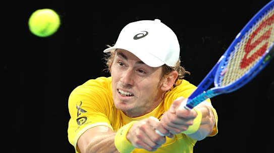 Australia’s Alex de Minaur.