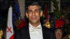 Rishi Sunak arriving for the annual Lord Mayor’s banquet in London on Monday night. It remains to be seen how committed he is to defying his right flank on policy issues like net zero, immigration and culture wars.