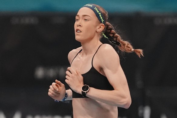 Australian Joanna Wietrzyk took part in HYROX Beijing 2026 on September 12.