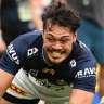 ‘We got a punch in the face’: Broncos belted as Cowboys rookie scores hat-trick