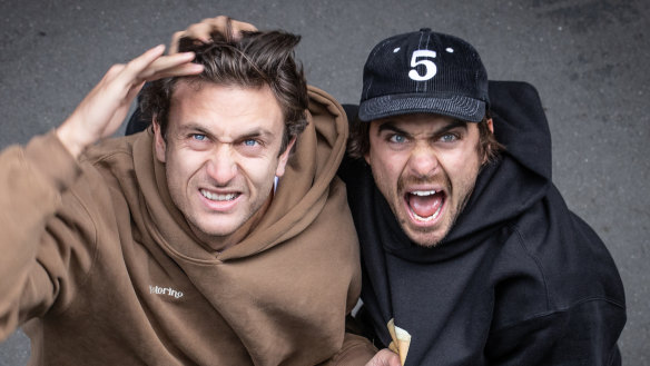 Jack Steele (left) and Matt Ford of The Inspired Unemployed.