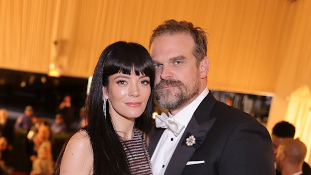 David Harbour has broken his silence over Lily Allen’s confessional album. 