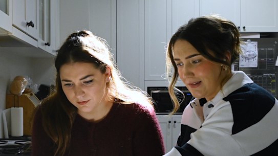 Joslyn Cataldo 39yrs (left)  and Rachel Hartney 33yrs (right) share a passion for true crime stories.