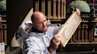 Beekeeper Andrew Wilson of Snives Hives.