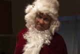 Steve Le Marquand plays a famous actor who can only get a job as a shopping centre Santa when he gets out of rehab in Heath Davis’ comedy Christmess, which is shooting in Campbelltown.