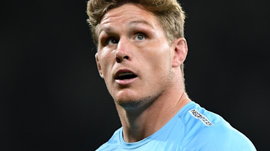 Skipper Michael Hooper was inspirational for the Waratahs.
