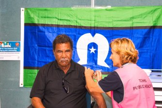 The AstraZeneca vaccine was fast-tracked to islands in the Torres Strait last week as fears of an outbreak from Papua New Guinea grow.