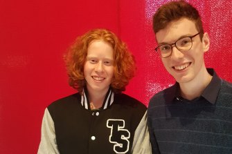 Ben Shaw (left) and Thomas Shaddock went to primary school together.