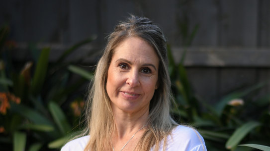 Single mother Peta Koopmans is happy she can invite a friend around. 